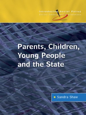 cover image of Parents, Children, Young People and the State